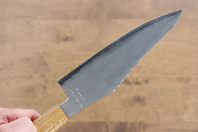 Jikko Fujisan Blue Steel No.2 Santoku  180mm Oak Handle - Japannywholesale