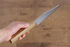 Jikko Fujisan Blue Steel No.2 Santoku  180mm Oak Handle - Japannywholesale