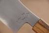 Jikko Fujisan Blue Steel No.2 Gyuto  210mm Oak Handle - Japannywholesale