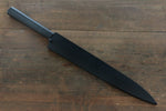 Black Saya Sheath for Yanagiba Knife with Plywood Pin-270mm - Japannywholesale