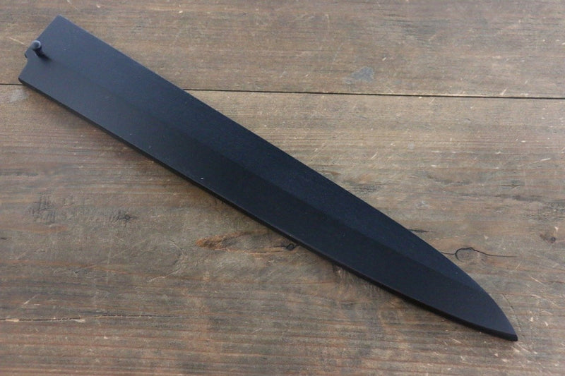 Black Saya Sheath for Yanagiba Knife with Plywood Pin-300mm - Japannywholesale