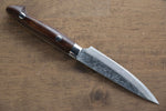 Kazuo Nomura VG10 Damascus Petty-Utility  100mm Ironwood Handle - Japannywholesale