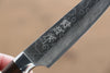 Kazuo Nomura VG10 Damascus Petty-Utility  100mm Ironwood Handle - Japannywholesale