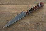 Iseya Molybdenum Petty-Utility  120mm Mahogany Handle - Japannywholesale