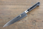 Iseya Molybdenum Petty-Utility  150mm Black Pakka wood Handle - Japannywholesale