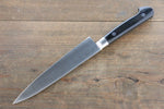 Iseya Molybdenum Petty-Utility  150mm Black Pakka wood Handle - Japannywholesale