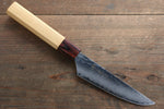 Sakai Takayuki VG10 33 Layer Damascus Steak  120mm Keyaki (Japanese Elm) Handle - Japannywholesale