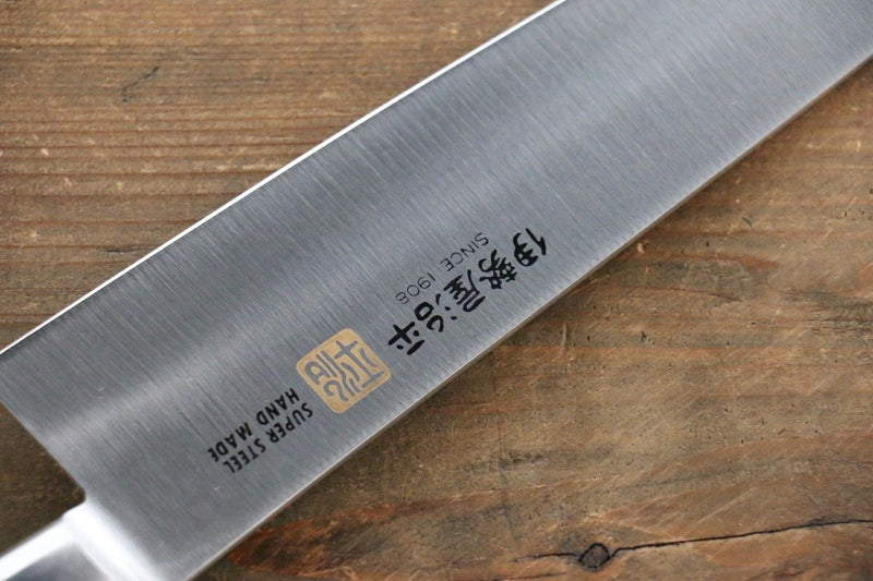 Iseya Molybdenum Gyuto  210mm Black Micarta Handle - Japannywholesale