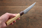 Sakai Takayuki VG10 33 Layer Damascus Steak  120mm Keyaki (Japanese Elm) Handle - Japannywholesale