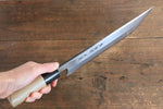 Sakai Takayuki White Steel No.2 Eel Knife  270mm Magnolia Handle - Japannywholesale