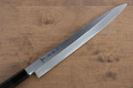 Sakai Takayuki Chef Series Silver Steel No.3 Yanagiba  270mm Ebony Wood Handle with Persimmon Sheath - Japannywholesale