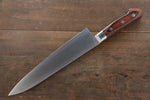 Iseya Molybdenum Gyuto  210mm Mahogany Pakka wood Handle - Japannywholesale