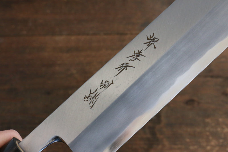 Sakai Takayuki White Steel No.2 Eel Knife  240mm Magnolia Handle - Japannywholesale