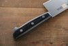 Iseya Molybdenum Santoku  180mm Black Pakka wood Handle - Japannywholesale