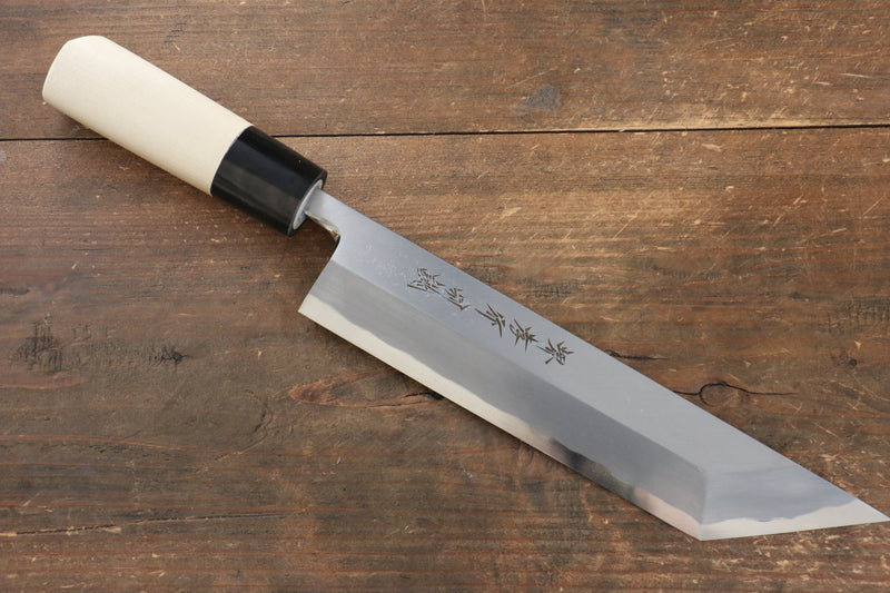 Sakai Takayuki White Steel No.2 Eel Knife  210mm Magnolia Handle - Japannywholesale