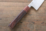 Takayuki Iwai VG10 Damascus Santoku  165mm Honduras Handle - Japannywholesale