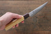 Sakai Takayuki VG10 33 Layer Damascus Steak  120mm with Keyaki Handle(Japanese Elm)  Set of 4 - Japannywholesale