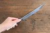 Sakai Takayuki White Steel No.2 Eel Knife  180mm Magnolia Handle - Japannywholesale