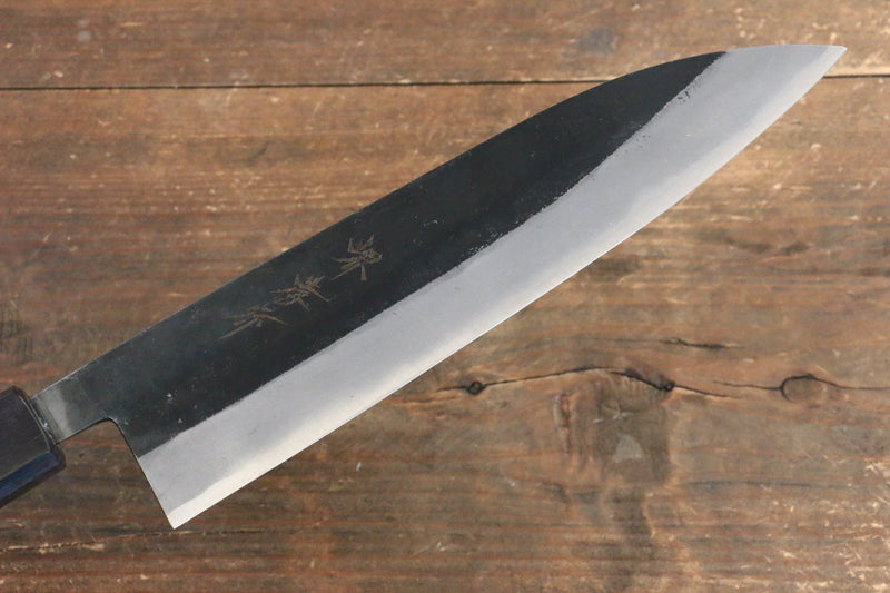 Sakai Takayuki Blue Steel No.2 Kurouchi Gyuto  210mm Walnut Handle - Japannywholesale