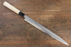 Sakai Takayuki Chef Series Silver Steel No.3 Fuguhiki  300mm Magnolia Handle - Japannywholesale