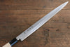 Sakai Takayuki Chef Series Silver Steel No.3 Fuguhiki  300mm Magnolia Handle - Japannywholesale