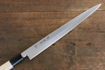 Sakai Takayuki Chef Series Silver Steel No.3 Fuguhiki  270mm Magnolia Handle - Japannywholesale