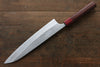 Yoshimi Kato Blue Super Nashiji Gyuto  240mm with Red Honduras Handle - Japannywholesale