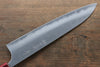 Yoshimi Kato Blue Super Nashiji Gyuto  240mm with Red Honduras Handle - Japannywholesale