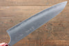 Yoshimi Kato Blue Super Nashiji Gyuto  240mm with Red Honduras Handle - Japannywholesale