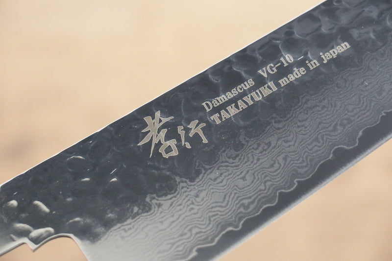Sakai Takayuki VG10 33 Layer Damascus Gyuto  210mm(Blade only) - Japannywholesale