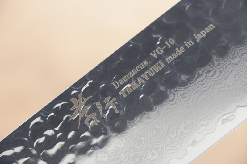 Sakai Takayuki VG10 33 Layer Damascus Nakiri  160mm(Blade only) - Japannywholesale