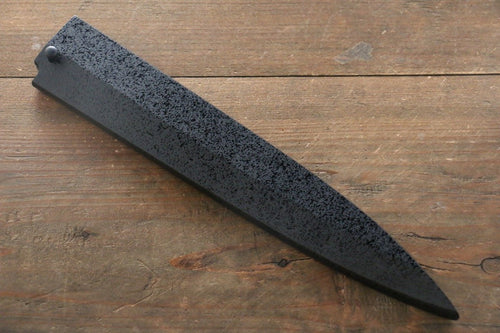SandPattern Saya Sheath for Yanagiba Sashimi Knife with Plywood Pin-210mm - Japannywholesale