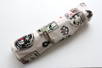 Japanese Style Knife Roll Shirosake-Ura-Shirokamon 7 Pockets - Japannywholesale