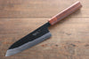 Takayuki Iwai Blue Steel Kurouchi Santoku  165mm Shitan Handle - Japannywholesale