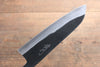 Takayuki Iwai Blue Steel Kurouchi Santoku  165mm Shitan Handle - Japannywholesale