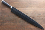 Kuroishime Saya Sheath for Yanagiba Sashimi Knife with Plywood Pin - 330mm - Japannywholesale