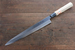 Sakai Takayuki [Left Handed] Kasumitogi White Steel Yanagiba  270mm - Japannywholesale