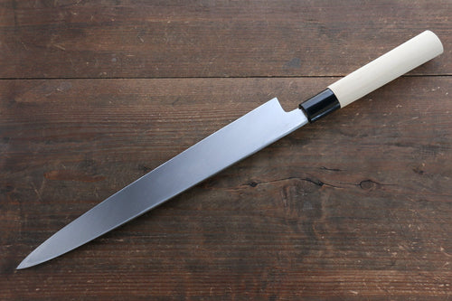 Sakai Takayuki [Left Handed] Kasumitogi White Steel Yanagiba  270mm - Japannywholesale