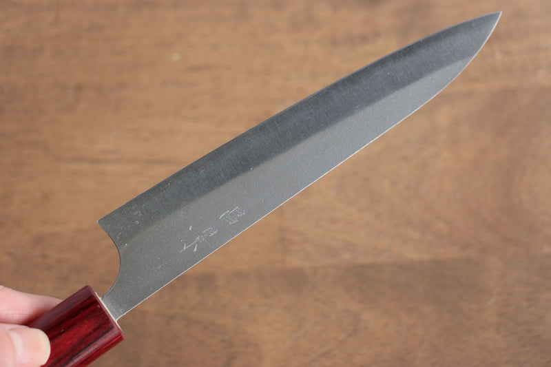 Masakage Yuki White Steel No.2 Nashiji Petty-Utility  150mm Magnolia Handle - Japannywholesale