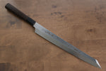 Sakai Takayuki Honyaki VG10 Dragon engraving Kengata Yanagiba  300mm Wenge Handle with Sheath - Japannywholesale