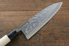 Sakai Takayuki Kasumitogi White Steel Octopus engraving Deba  Magnolia Handle - Japannywholesale