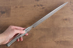 Sakai Takayuki Inox Pro V-2 AUS8 Yanagiba  240mm - Japannywholesale