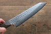 Jikko VG10 17 Layer Gyuto  170mm Ebony Wood Handle - Japannywholesale