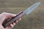 Yoshimi Kato SG2 Damascus Petty Japanese Chef Knife 150mm with Honduras Handle - Japannywholesale