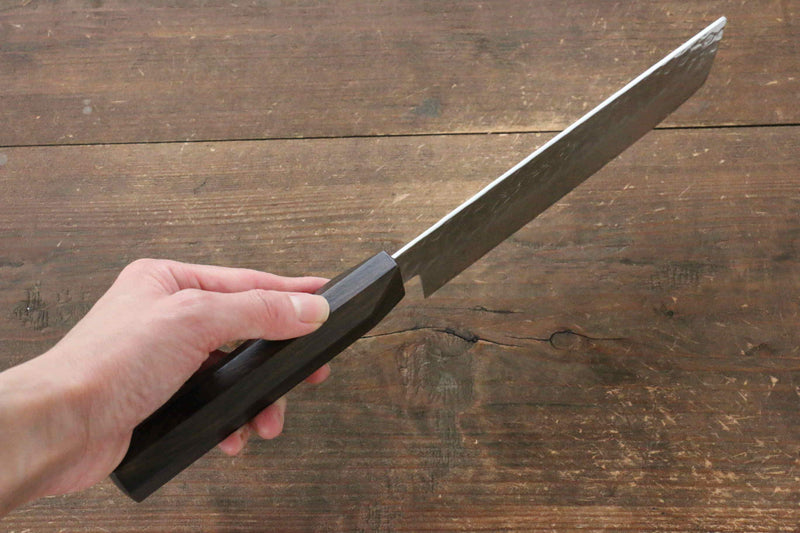 Jikko VG10 17 Layer Usuba  160mm Ebony Wood Handle - Japannywholesale