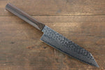 Jikko VG10 17 Layer Santoku  170mm Ebony Wood Handle - Japannywholesale