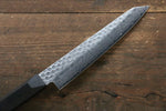 Jikko VG10 17 Layer Kiritsuke Petty-Utility  140mm Ebony Wood Handle - Japannywholesale