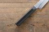 Jikko VG10 17 Layer Kiritsuke Petty-Utility  140mm Ebony Wood Handle - Japannywholesale