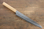 Jikko VG10 17 Layer Sujihiki  230mm Oak Handle - Japannywholesale