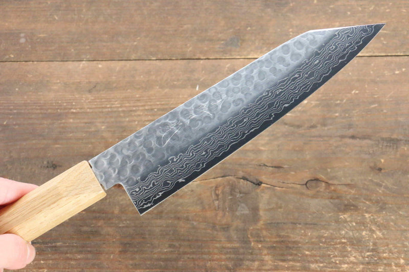 Jikko VG10 17 Layer Santoku  170mm Oak Handle - Japannywholesale